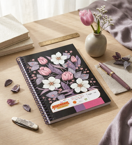 HAWAMAHAL A4 Spiral Notebook 280 Pages 60 GSM School College Office Stationery Exercise <b>Book</b> - Product Image 3