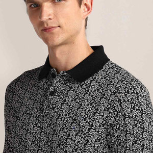 ผ้าฝ้ายทวิลพิมพ์ลายดิจิทัลสำหรับเสื้อเชิ้ต โลโก้สั่งทำได้ ไซส์ใหญ่สำหรับผู้ชาย - Product Image 4