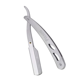 Rasoir à lame droite en acier inoxydable allemand pour barbier, lame de rasoir pour barbier - Product Image 5