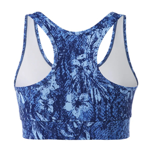 Unique Design Backless Crop Sports Bra in Reasonable Price Sublimation Printing Women Wear Simple Best Neck Sports Bra - Product Image 3