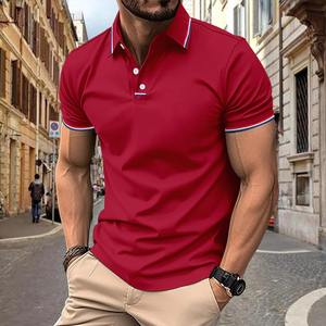 Polo de Alta Calidad para Hombre, 100% Algodón Pima, Nuevo Diseño con Logotipo Personalizado, Tejido Transpirable, Venta al Por Mayor - Product Image 2