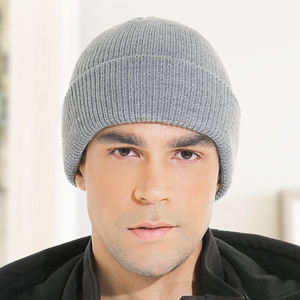 Bonnets d'hiver personnalisés unisexes, chauds, tricotés, extensibles, à revers, doux, confortables, pour l'extérieur, décontractés, mode, couvre-chef - Product Image 3