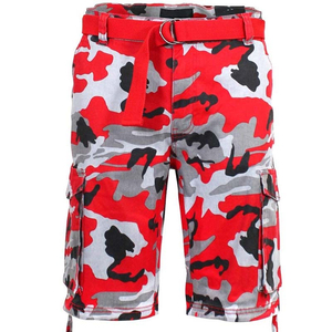 Nuevos Pantalones Cortos Cargo de Lona 100% Algodón para Hombre, Diseño Premium de Alta Gama, Cintura Elástica Media, Transpirables y Suaves, Precio al por Mayor - Product Image 2