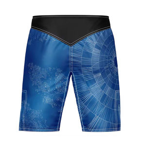 Shorts de Muay Thai respirants pour hommes, 100% polyester, équipement d'entraînement, nouveau design élégant, tissu à séchage rapide pour la lutte professionnelle - Product Image 2