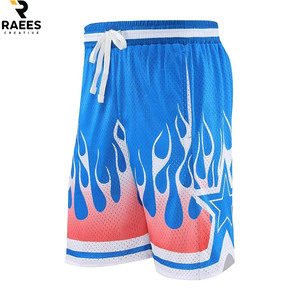 Nouveaux shorts de sport pour hommes en mesh respirant, antibactériens, de haute qualité, service OEM personnalisable - Product Image 4