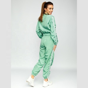 FitneSS Vêtements 3 Pcs Sport De Luxe Automne Zip Up Gym Fitness Ensemble À Manches Longues Et Yoga Pantalon Ensemble Jogging Ensemble - Product Image 6
