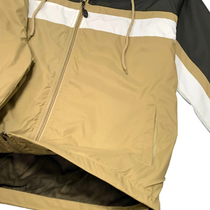 Chándal Unisex con Capucha, Bloques de Color, Deportivo, Manga Larga, Ligero, de Poliéster, para Otoño, para Adultos, Cortavientos, con Cierre de Cremallera y Bolsillos Laterales - Product Image 2