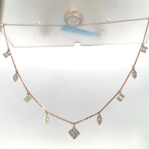 จี้เพชรแท้ทองคำแท้ 18K สีโรสโกลด์ รับรองโดย IGI - Product Image 4