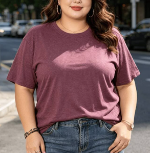 Camiseta Deportiva Personalizada para Mujer, Talla Grande, Estampado con Diseño, Cuello Redondo, Manga Corta, Holgada, Verano, Venta Directa de Fábrica, Exportación BD, OEM, Venta al Por Mayor - Product Image 4