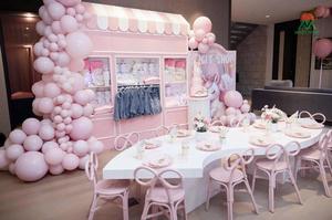 Silla Infantil Escandinava de Ratán Rosa con Respaldo de Ala, Ecológica, Duradera y Ligera, Muebles para Dormitorio Infantil para Fiestas de Cumpleaños - Product Image 3