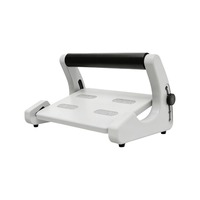 Repose-pieds ergonomique réglable à 5 niveaux sous le bureau avec surface texturée pour une utilisation quotidienne essentielle