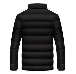 Nouvelle veste en coton coupe-vent chaude à col montant, manteau d'hiver épais décontracté, sur mesure avec logo - Product Image 5