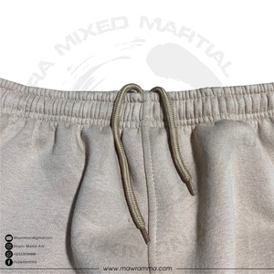 กางเกงวิ่งแบบลำลองขนแกะ100% สำหรับผู้ชายกางเกงเอวยางยืดมีซิปกระเป๋าระบายอากาศแห้งเร็วเป็นมิตรต่อสิ่งแวดล้อม - Product Image 4