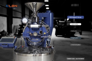 Máquina Tostadora de Granos de Café Clásica Automática a Gas, de Hierro y Acero Inoxidable, con Control de Temperatura y Temporizador, 0.8kW de Potencia, 1 Año de Garantía - Product Image 2