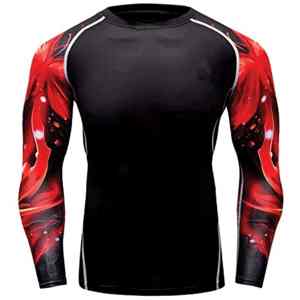 Camisetas de Compresión Sublimadas Personalizadas de Alta Calidad para MMA, Camiseta de Compresión para Hombre al por Mayor - Product Image 6