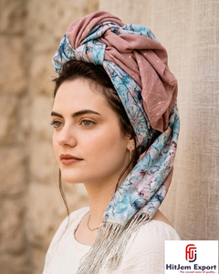 Elegant Silk Square Scarves Custom Digital <b>Print</b> Lightweight Premium Fabric Fashion <b>Accessories</b> Bulk OEM Manufacturer - Product Image 5