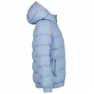High Demanded Winter Thick Warm Down Puffer Jackets Hooded Zipper Long Sleeve Unisex Coats Fashionable Loose Fit Cotton Apparel - Product Image 5