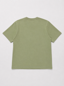 Premium 290 GSM Heavyweight Knitted Cotton Blend Oversized T Shirt Custom Printed Streetwear Unisex OEM ODM Manufacturer RTS - Product Image 2