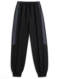 Men's Loose-Fitting Casual Sports Suits 2-Piece Set Sweatshirt & Sweatpants 100% Cotton Fleece Quick Dry Winter Sportswear - Product Image 4