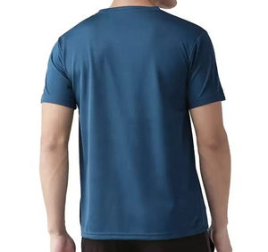Camiseta de Hombre de Algodón 100% Pesado, Cuello Redondo, Manga Corta, Estilo Hip Hop, Diseño con Logotipo Antiarrugas, Camiseta Deportiva - Product Image 4