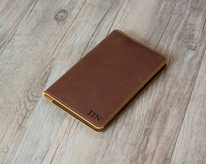 Funda de Cuaderno de Cuero Genuino Vintage de Lujo, Recargable, Protectora, para Escritura Diaria NBC-0004 - Product Image 3