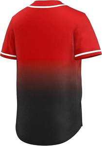 Maillots de baseball personnalisés respirants en gros à manches courtes, sublimation frontale, tenues d'équipe 100 % polyester, fabricant de vêtements de sport - Product Image 6