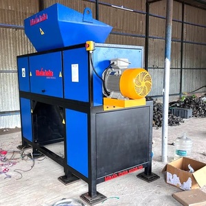 Trituradora de FRP de Doble Eje Semiautomática de Última Generación, Capacidad 500 kg/h, Máquinas Eléctricas para Triturar Plástico - Product Image 1