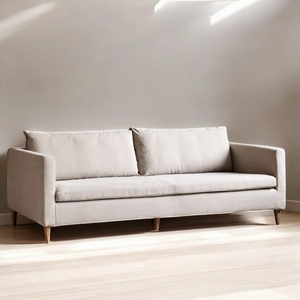 Ensemble de canapés élégants pour salon – Canapé en bois artisanal au design moderne avec sièges rembourrés pour salle à manger, maison, hôtel et villa - Product Image 2