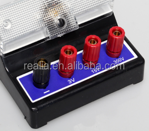 โวลต์มิเตอร์แบบอนาล็อกพลาสติกสำหรับการศึกษาในโรงเรียน รุ่น DDRS HM-PE152 สำหรับการทดลองทางฟิสิกส์และการใช้งานของนักเรียน - Product Image 5