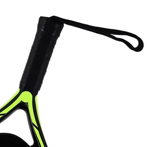 Raquettes de paddle portables en fibre de carbone sur mesure de haute qualité, forme goutte d'eau, pour amateurs et juniors, vente en gros OEM, matériau en nylon durable - Product Image 6