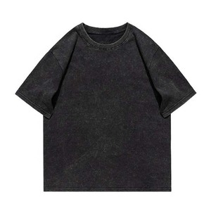 เสื้อยืดผ้าฝ้ายสีดำสำหรับผู้ชาย คอกลม แขนสั้น พิมพ์ลายตัวอักษร สวมใส่สบายๆ ในฤดูร้อน - Product Image 5