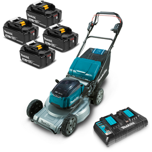 Tondeuse à gazon autotractée sans fil Li-ion 36V (18V x 2) 5.0Ah, sans balais, 534 mm (21 po), toute neuve et authentique, de qualité supérieure DLM537PT4X - Product Image 2