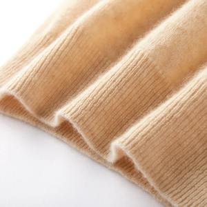 Pull en cachemire pur à 100 % pour femme, col en V, manches longues, collection automne-hiver 2026, chaud et doux, tricoté, nouvelle collection de hauts tricotés, vêtements pour femme - Product Image 6