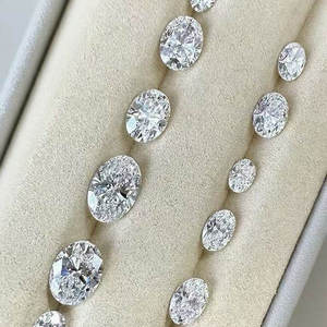 พลอยสังเคราะห์ทรงรีคุณภาพสูง ขนาด 5.00 x 3.00 มม. สี D ความสะอาด VVS2/VS1 เจียระไนแบบบริลเลียนท์ รุ่น RI-264 - Product Image 5