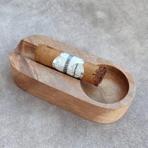 Handmade Classic European Design <b>Portable</b> Square Wooden Eco-Friendly Smokeless Home <b>Ashtray</b> - Product Image 3