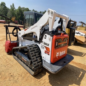 Cheap Bobcats Crawler Skid Steer Loader with <b>Mulcher</b> Diesel Powered High Efficiency Bearing & Gearbox Motor Pump - Product Image 5