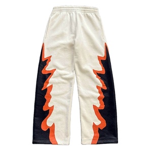 Pantalon en molleton brodé de luxe, personnalisable, chaud et décontracté, fournisseur de vêtements en gros - Product Image 1