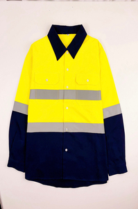2026 New Arrival Wholesale Ready to Ship <b>Men's</b> High Vis Breathable Safety <b>Work</b> Outfit-Yellow Reflective Shirt and <b>Overalls</b> - Product Image 3