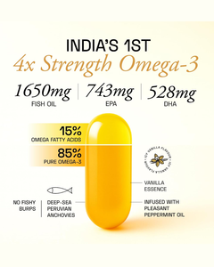 Outshine Omega 3 Softgels Advanced Fish Oil Formula Rich in EPA DHA for General Health Support Heart Brain and Daily Wellness - Product Image 2