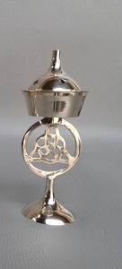 Brûleur d'encens en laiton avec bras réglable et support pour bougie chauffe-plat pour l'aromathérapie – Exigences personnalisées - Product Image 4