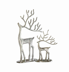 Christmas Decorative Metal Reindeer for Table Top Decoration Brass Antique Finished Handmade Customized in Bulk - Product Image 4