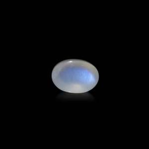 Natural Blue Moonstone Loose Gemstone 6.65 Carat Brilliant Cut Certified Wholesale 4mm - Product Image 2