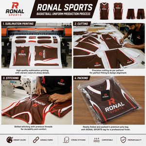 Conjunto de Camiseta de Baloncesto sin Mangas Unisex RONAL SPORTS, Sublimada, con Cuello en V, Corte Regular, para Adultos, Todas las Temporadas - Product Image 5