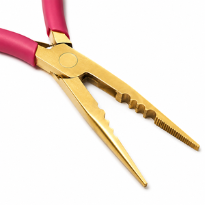 Kit Profesional de Herramientas para Extensiones de Cabello Rosadas, Set de Aplicación de Micro Anillos y Cuentas con Alicates y Herramientas de Bucle - Product Image 3