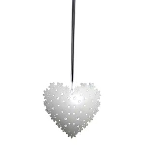 Elegant Metal Heart <b>Tree</b> <b>Ornament</b> for Holiday Styling and Gift Collections - Product Image 3