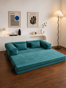 Modern Minimalist Tosca <b>Sofa</b> Bed Smart Three <b>Seat</b> Upholstered Padded Arms Soft Loose Back Living Room Bedroom Hotel Villa - Product Image 2
