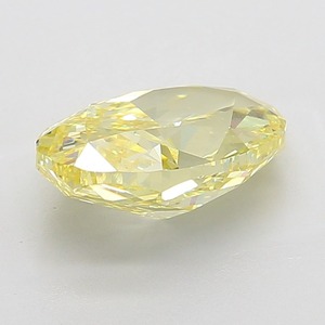 Diamant ovale jaune vif fantaisie de 5,23 carats, pureté VS1, certifié, pour bijoux de luxe - Product Image 4