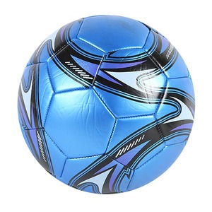 Ballon de football promotionnel 2021 en cuir PVC léger et professionnel, avec logo frontal, idéal pour les matchs - Offre spéciale usine - Product Image 6