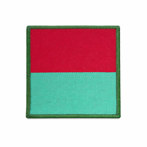 Parche Bordado Personalizado Estilo Paracaidista del 4º Regimiento, Insignia Azul Cielo y Roja para Uniforme - Product Image 5