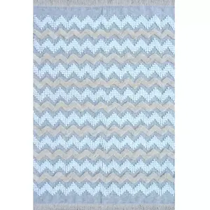 Best Quality Zig-Zag Throw Blanket Lightweight Microfiber Throw Blanket for Couch Sofa Bed and Couch in good price